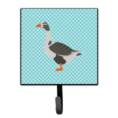 Carolines Treasures West of England Goose Blue Check Leash or Key Holder BB8069SH4
